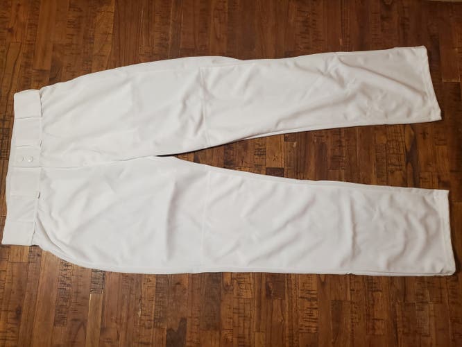 White Adult Men's New Medium Alleson Pants