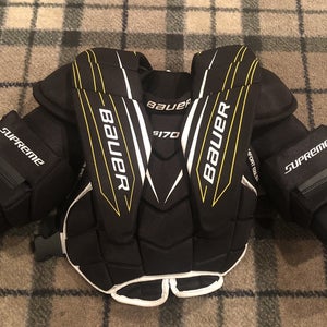 Bauer Supreme S 170 hockey goalie chest pad junior large