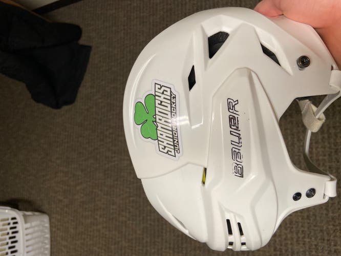 Used Medium Bauer Pro Stock Re-Akt Helmet