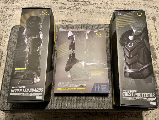 Evoshield Adult Catchers Set - Charcoal