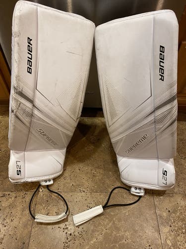 Bauer  Supreme S27 Goalie Leg Pads- Junior (X Small)