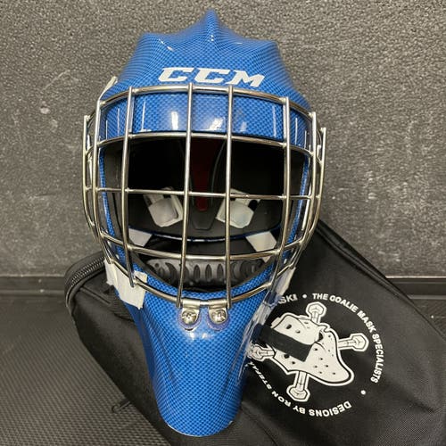 CCM GF 9000 Goalie Mask Helmet • Sr Small 54-58cm