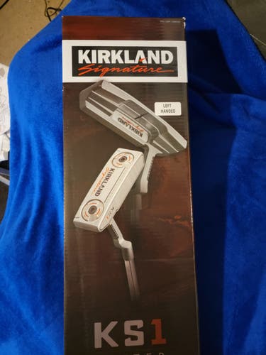 New Men's Kirkland Left Hand Blade Putter 34.5"