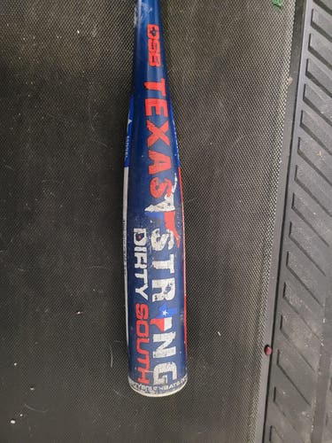 Used USSSA Certified Dirty South Composite Texas Strong Bat (-10) 21 oz 31"