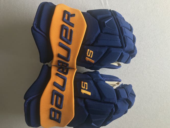 New Bauer Supreme 1S Gloves 14" Pro Stock