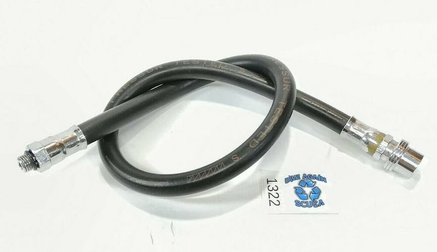 Standard Scuba 23" BC BCD Power Inflator Low Pressure LP Hose 23in. 3/8" Threads