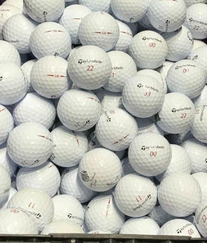 4 Dozen (48) TaylorMade Project A Double Digit White Golf Balls AAAAA Mint