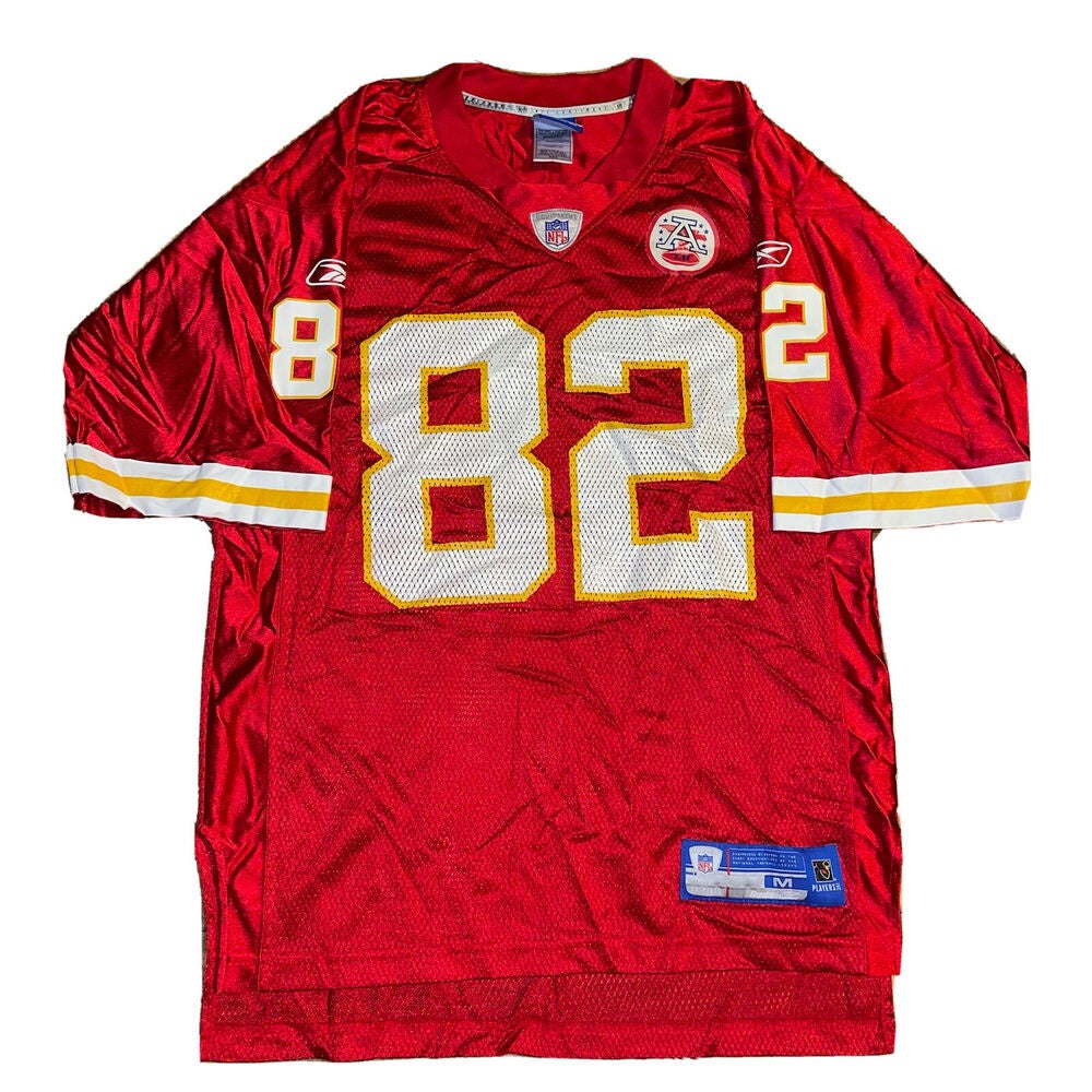 2005-06 KANSAS CITY CHIEFS HOLMES #31 REEBOK ON FIELD JERSEY