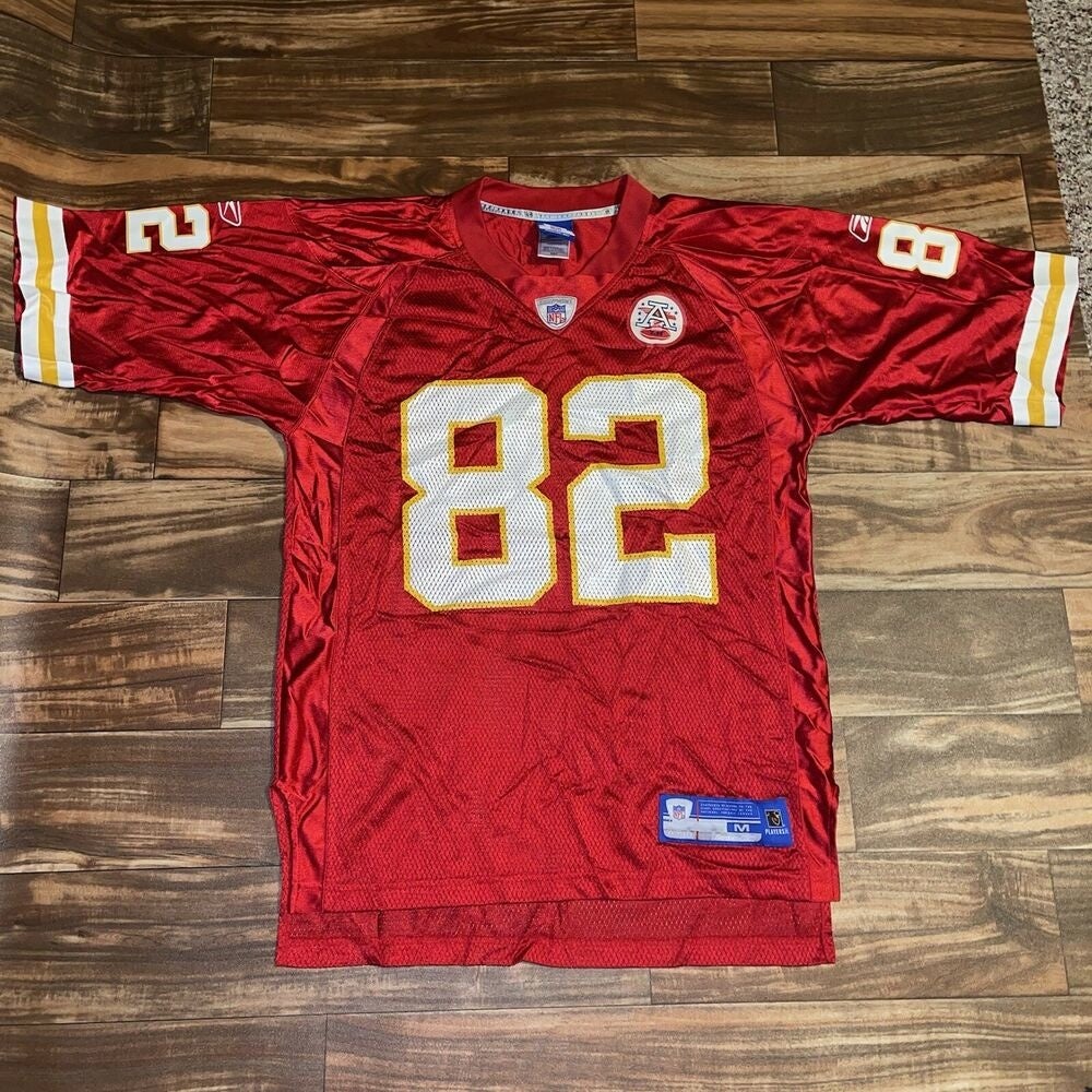 2005-06 KANSAS CITY CHIEFS HOLMES #31 REEBOK ON FIELD JERSEY