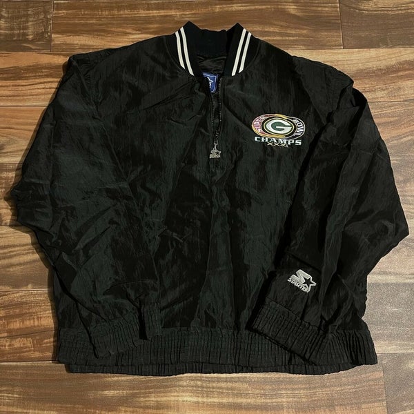 Vintage 90s Green Bay Packers Super Bowl XXXI Starter Windbreaker