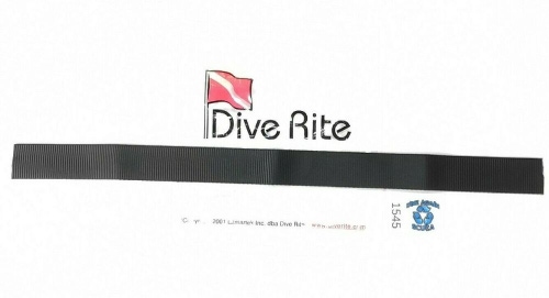 Dive Rite 15in x 1in Tubular Webbing Strap Scuba Diving AC3008-15 For AL40 CUFT