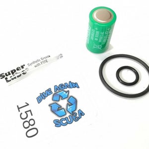 Battery Kit w O Rings & Grease Scuba Dive for Suunto Transmitters
