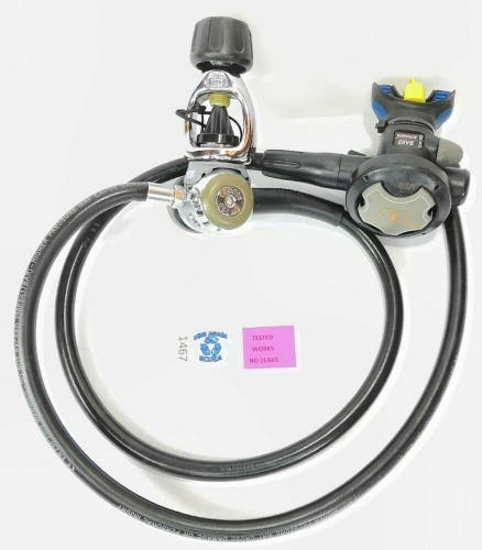 TUSA Scuba Diving Regulator Set Yoke RS-790 1st Stage S-90 2nd Stage Second 1467