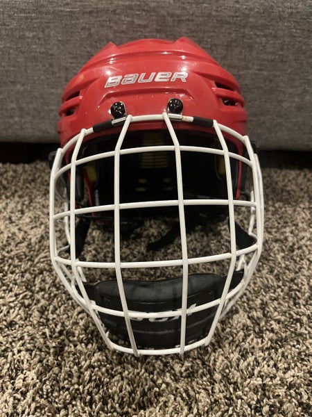 Bauer Re-Akt Helmet With CCM FM580 Cage