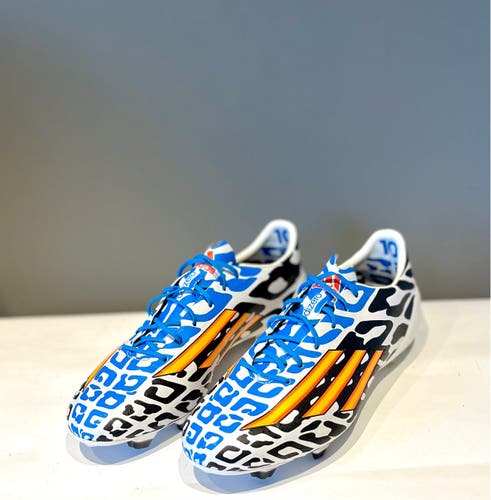 White Like New Men's Molded Cleats Adidas Messi F50 adizero Cleats-Size 11 US