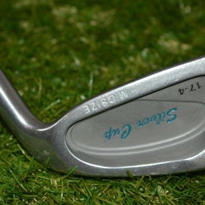 Mizuno 	Silver Cup Midsize 	4 Iron 	Right Handed 	38.5"	Steel 	Stiff	New Grip