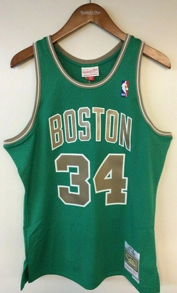 Paul Pierce Boston Celtics Autographed Red and White Alternate Mitchell &  Ness Replica Jersey