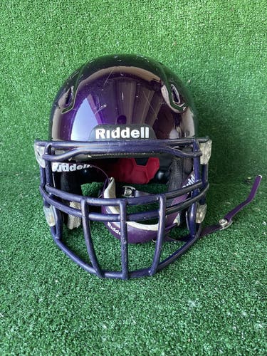 Adult Large - Riddell 360 Football Helmet - Purple