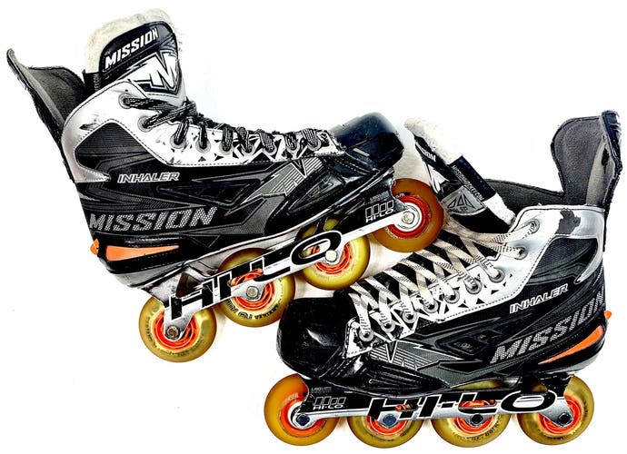 Mission Inhaler NLS3 Inline Skates Senior Size 10D (11.5 US Men Shoe Size)