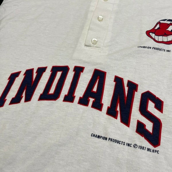 XL) Vintage Cleveland Indians Polo