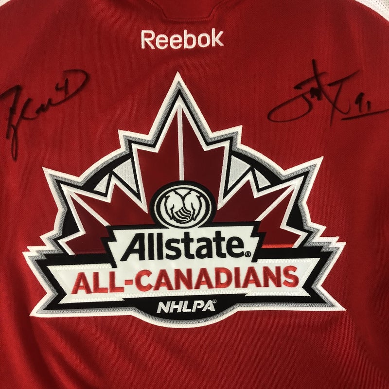 Autographed NHLPA hockey jersey