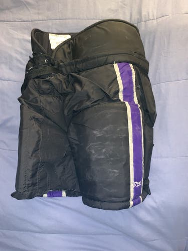CCM/Reebok MHP520S.SP Black/Grey/Purple Holy Cross/Niagara? Hockey Pants Large