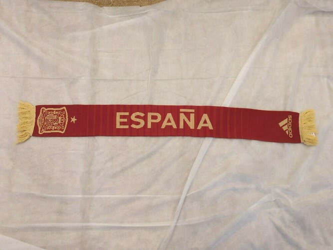 Spain La Roja Adidas Soccer Scarf