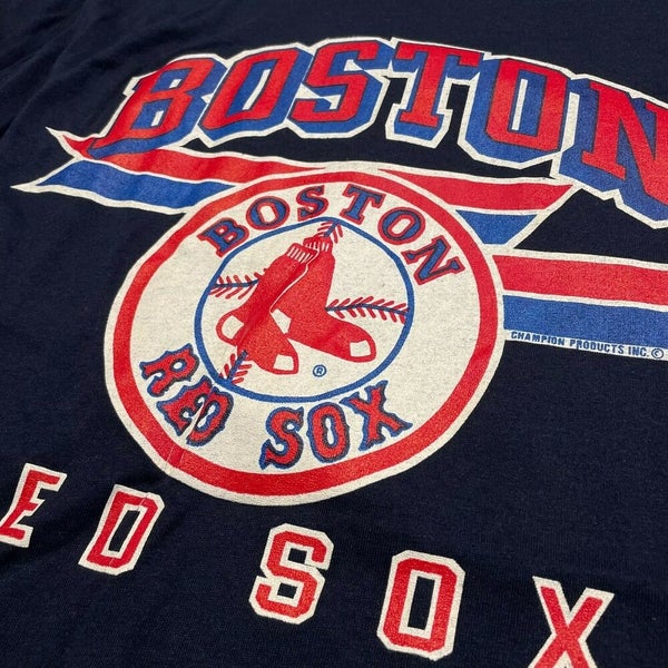 Boston Red Sox Shirt Men XL Blue MLB Baseball Vintage 80s Champion Rare USA  Tag