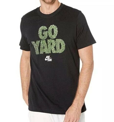 new nike BSBL Men's go yard dri-fit tee/t-shirt Top Baseball Sz L/large
