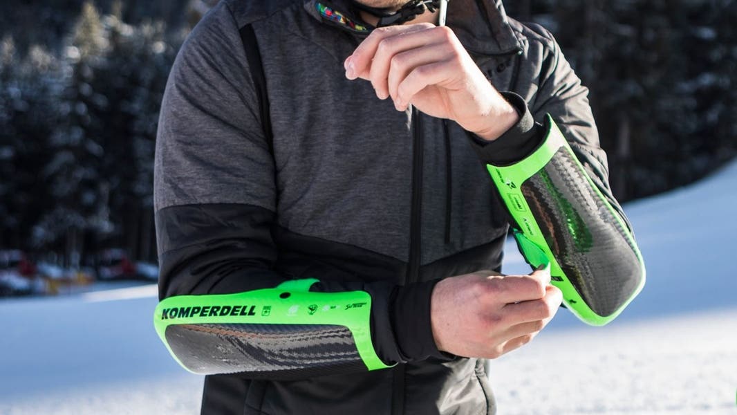 Komperdell CARBON ARM Guards WORLD CUP ADVANCED GS Ski Race