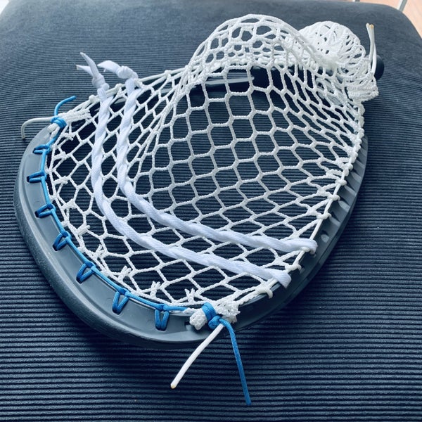 Grey STX Eclipse 2 w/ 12D The Mesh Dynasty - Goalie Head Eclipse