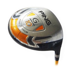Ping G10 9* Driver Graphite Pro Force V2 High Launch Stiff Flex