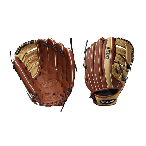 New Right Hand Throw Outfield Wilson A500 Baseball Glove 12.5"