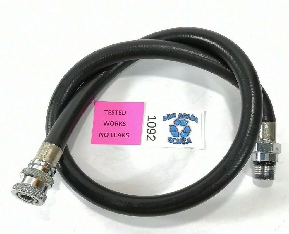 Vinage 25" BC Inflator with 1/2" Threads Scuba Dive Diving Low Pressure QD #1092