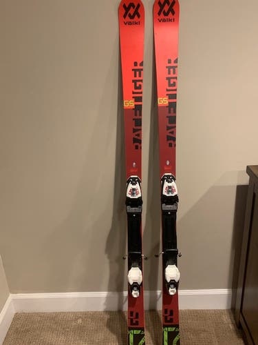 Used Volkl Racing Racetiger GS Skis With Bindings