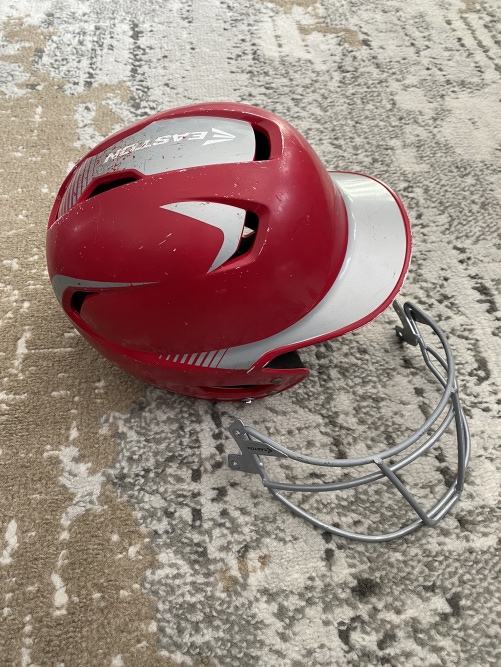 Easton Z5 Batting Helmet Red Size 6 3/8- 7 1/8
