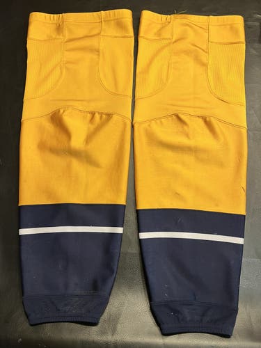 Nashville Predators Reebok Yellow Home XL Socks