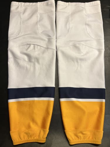 Nashville Predators Away Reebok White XL Socks