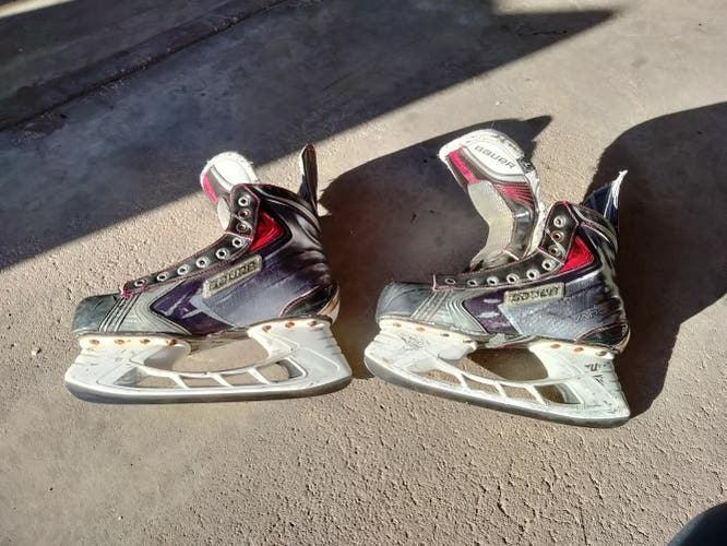 Senior Used Bauer Vapor X100 Hockey Skates Regular Width Size 7