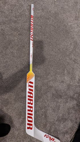 Brand New Senior 25 Quick curve Regular Warrior Ritual V1 Pro Goalie Stick 25" Paddle Pro Stock
