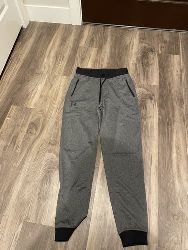 Brand New Under Armor Grey Joggers (Medium)