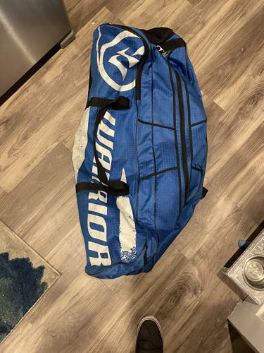 Warrior Black Hole T1 Lacrosse Equipment Bag (blue)