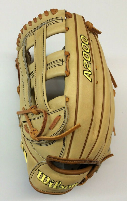 SSK S20WLHWR 12.75 White Line Baseball Glove Outfield H Web