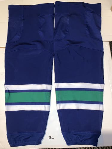 2-Pack Vancouver Canucks Socks Senior Used XL Reebok Pro Stock