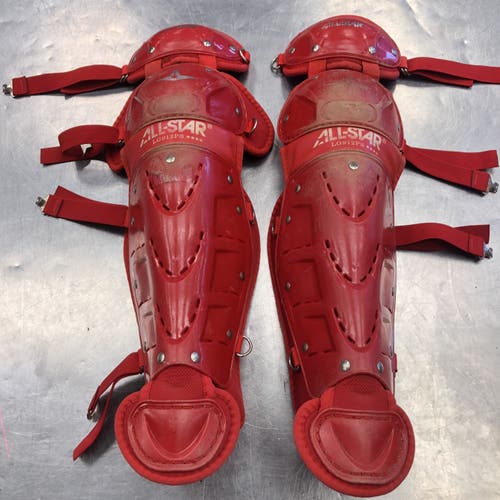 All Star Used Youth Catcher's Shin Guards