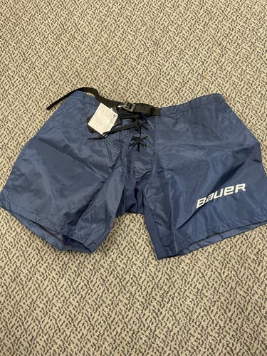 Bauer Navy Senior medium goal pant shell