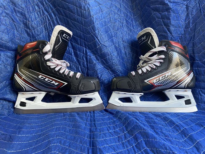 THE BEST—CCM Regular Width  Size 6 Jetspeed ft460 Hockey Goalie Skates