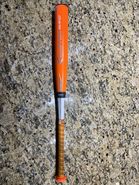 ORANGE BOMB BAT - RARE SIZE!!  Easton Mako 29/18 (-11)