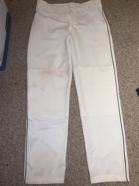 Majestic 8070 Pro Style Piped Mens Baseball Pants White/Green Size
