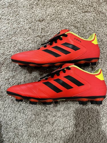 Orange Men's Size 9.5 (Women's 10.5) Adidas Copa Cleats